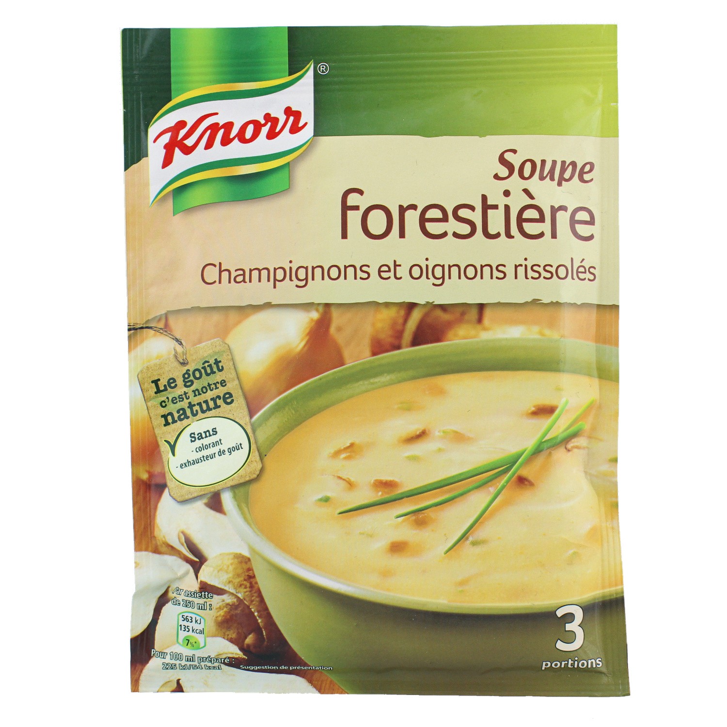 Soupe Forestière Champignons et Oignons Risolés
